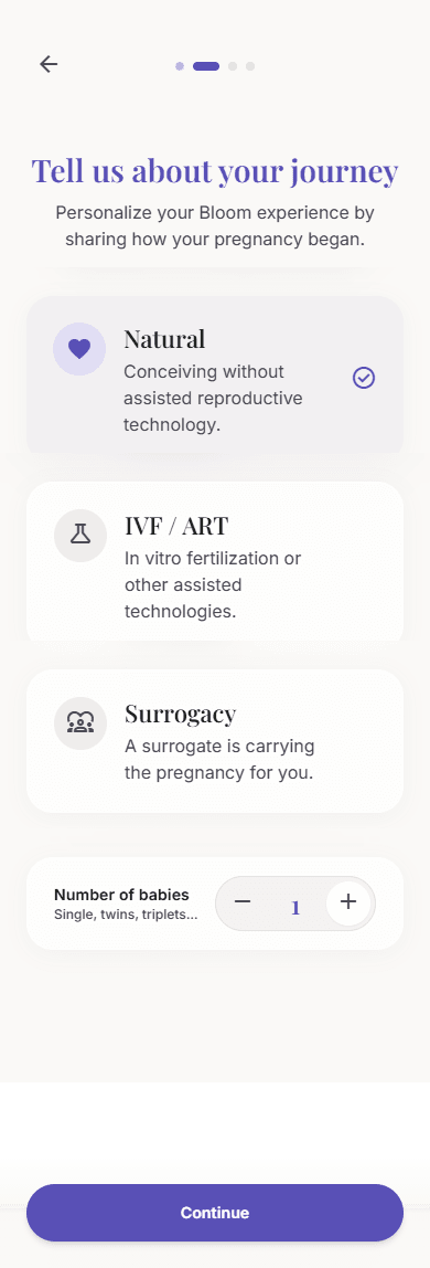 Bloom App Screenshot 2