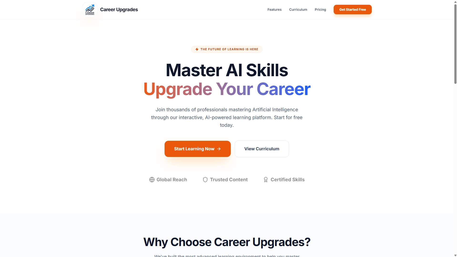 Career Upgrades - AI-Powered Learning Assistant